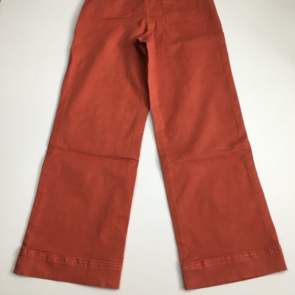 NWT MARINE LAYER Baked Apple Wide Leg BRIDGET High Rise Cropped/Ankle Jeans - Picture 10 of 10